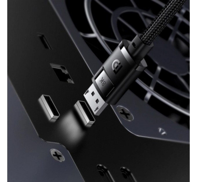 Baseus Кабель мультимедійний DisplayPort M to DisplayPort M 1.5m 8K Baseus (B00633706111-01)