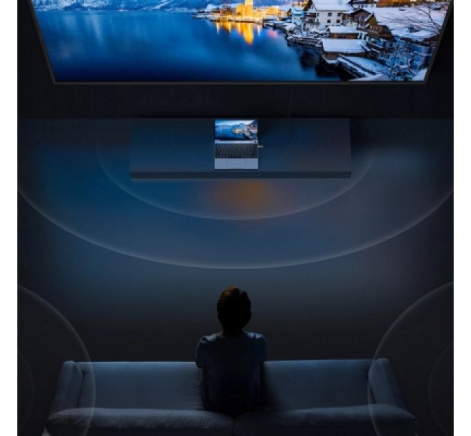 Baseus Кабель мультимедійний DisplayPort M to DisplayPort M 1.5m 8K Baseus (B00633706111-01)