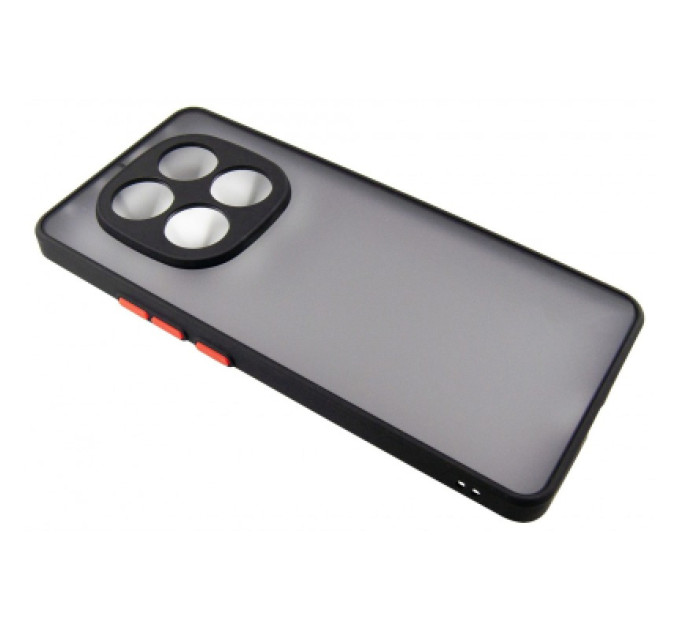 Dengos Чохол до мобільного телефона Dengos Matte Xiaomi Redmi Note 14 Pro (Black) (DG-TPU-MATT-156)