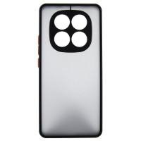 Чохол до мобільного телефона Dengos Matte Xiaomi Redmi Note 14 Pro (Black) (DG-TPU-MATT-156)