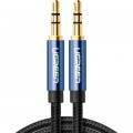 Ugreen Кабель мультимедійний 3.5mm M to 3.5mm M 2.0m AV112 blue Ugreen (10687)