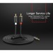 Ugreen Кабель мультимедійний 3.5mm M to 2xRCA M 2.0m AV116 black Ugreen (10584)