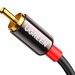 Ugreen Кабель мультимедійний 3.5mm M to 2xRCA M 3.0m AV116 black Ugreen (10590)