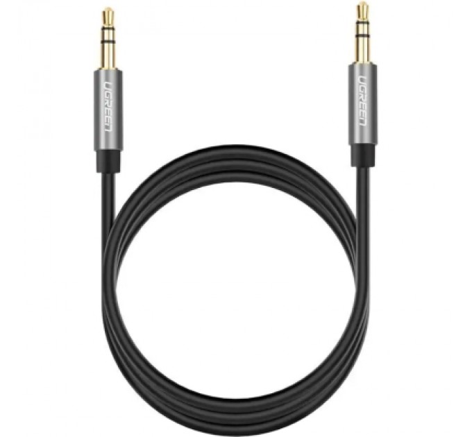 Ugreen Кабель мультимедійний 3.5mm M to 3.5mm M 1.5m AV119 black Ugreen (10734)