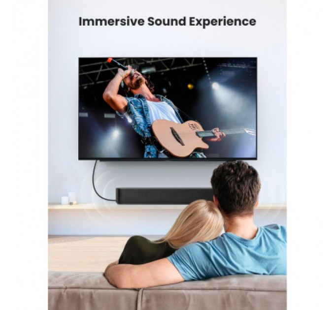 Ugreen Кабель мультимедійний Optical Toslink 1.5m AV122 black Ugreen (70891)