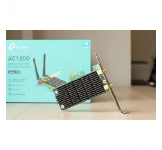 Ретранслятор TP-Link Archer T4E AC1200, PCI Express, Beamforming (ARCHER-T4E)