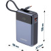 Canyon Батарея універсальна Canyon 20000mAh OnPower 600 PD/65W built-in cable Dark Grey (CNS-CPB600DG)