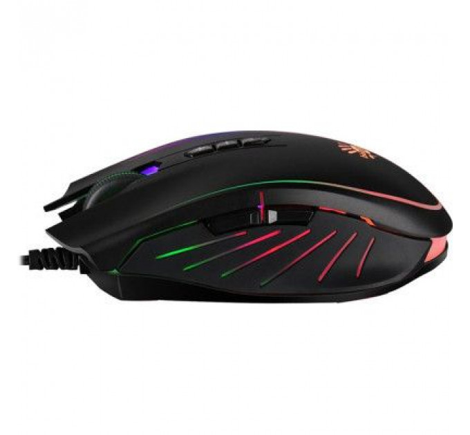 Мишка A4Tech Bloody Q81 Neon XGlide Curve Black