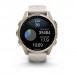 Garmin Смарт-годинник Garmin Fenix 8 43mm AMOLED Sapphire Soft Gold with Fog Gray Silicone (010-02903-18)