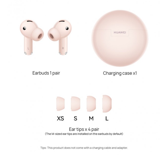 Huawei Bluetooth-гарнітура Huawei FreeBuds 7i Pink (55038458)