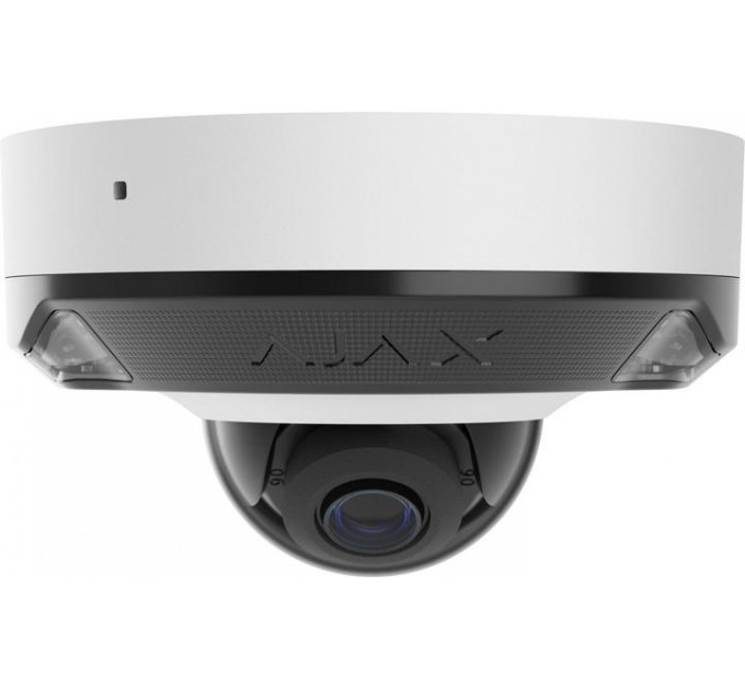 Ajax Ajax DomeCam Mini HL (8 Mp/2.8 mm) ASP white відеокамера спостереження