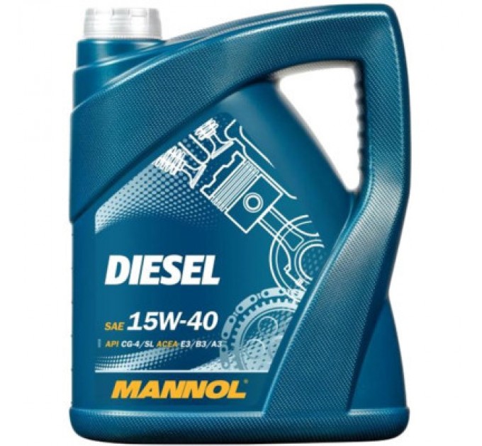 Mannol Моторна олива Mannol DIESEL 5л 15W-40 (MN7402-5)