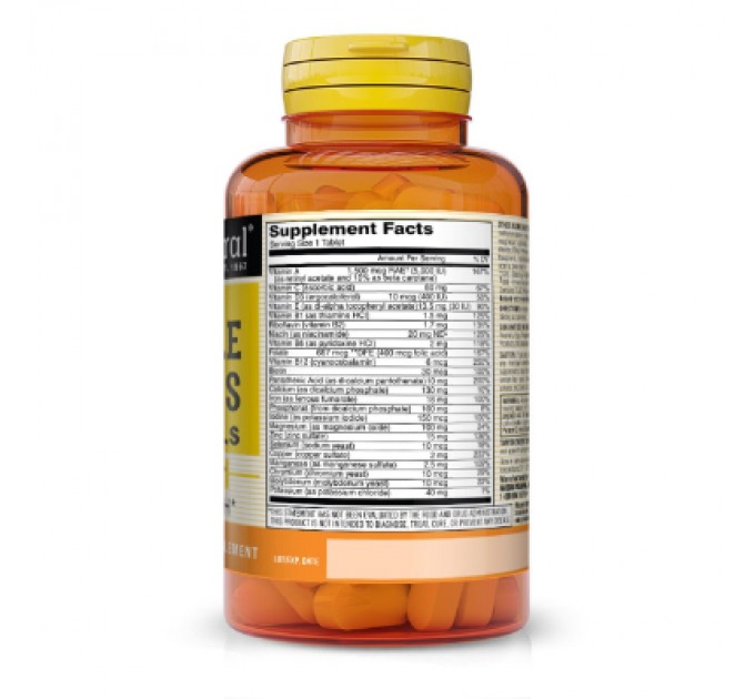 Mason Natural Мультивітамін Mason Natural Мультивітаміни та мінерали на кожен день, Daily Multiple Vit (MAV09555)
