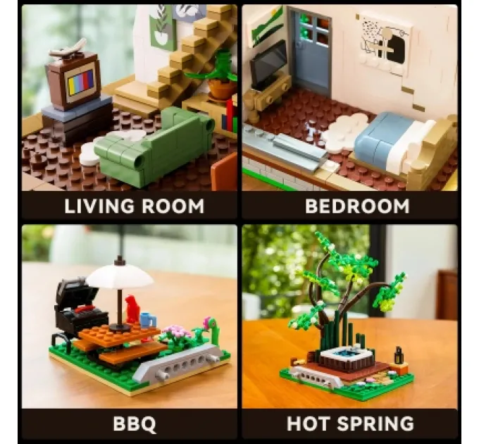 Pantasy Конструктор Pantasy Original - Joyside Series Лісова хатина (85003)