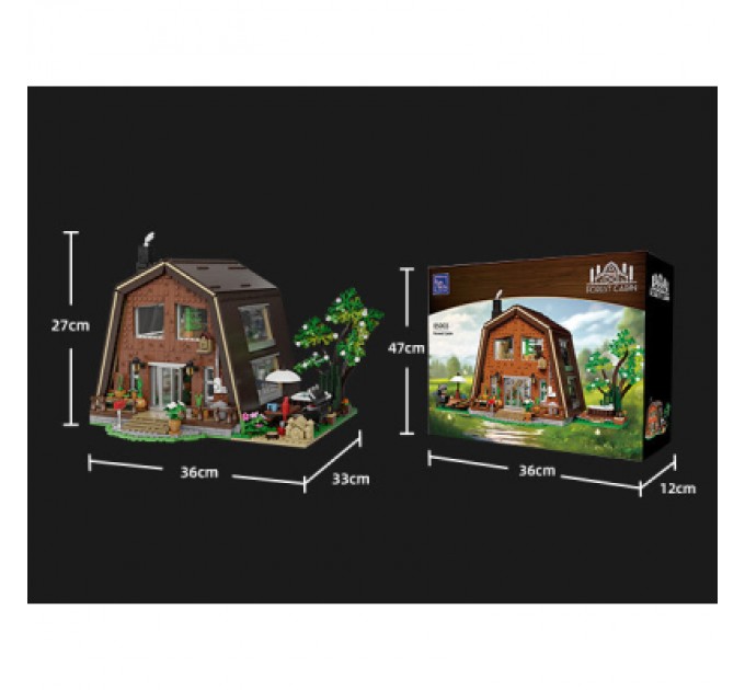 Pantasy Конструктор Pantasy Original - Joyside Series Лісова хатина (85003)