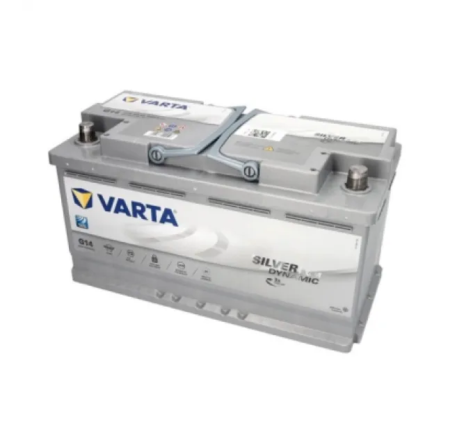 Varta Акумулятор автомобільний Varta Silver Dynamic AGM 95А Ев (-/+) G14 (850EN) (595901085)