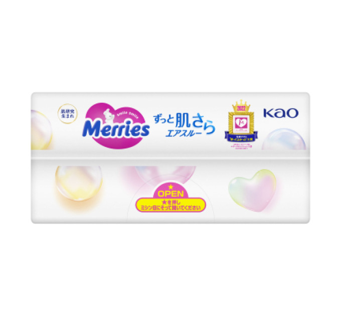 Merries Підгузки Merries розмір M (6-11 кг) 56 шт (4901301418999)
