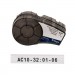 Brady Стрічка для принтера етикеток Brady M21-500-414 BradyGrip, 12.7мм х 3.05м, black on white, Velcro (151515)