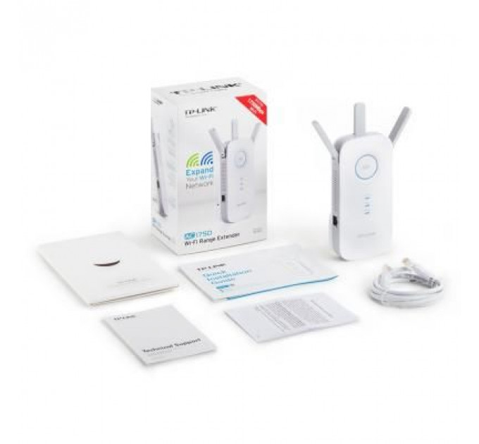 Ретранслятор TP-Link RE450 AC1750, 1хGE LAN (RE450)