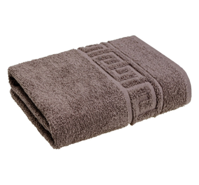 Home Line Рушник Home Line махровий бордюрний (капучіно) 400 гр/м2, 50х90 см (179752)