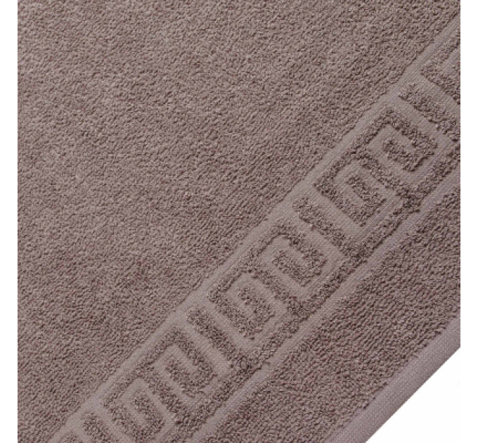 Home Line Рушник Home Line махровий бордюрний (капучіно) 400 гр/м2, 50х90 см (179752)