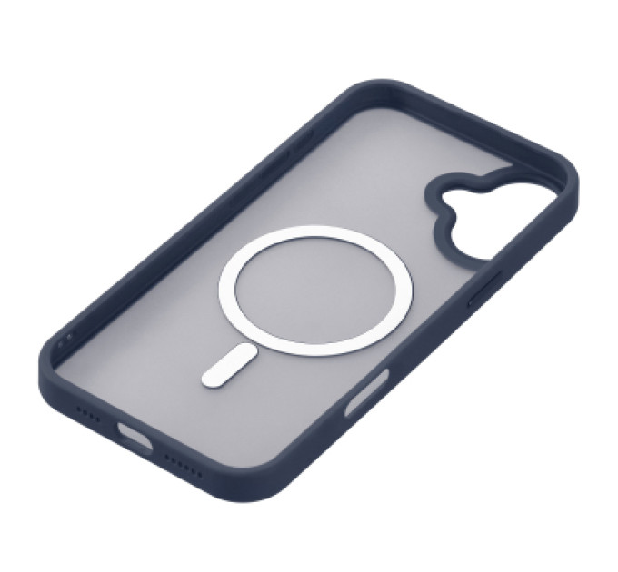 2E Чохол до мобільного телефона 2E iPhone 16 Plus Soft Touch MagSafe Cover dark blue (2E-IPH-16PL-OCLS-DB)