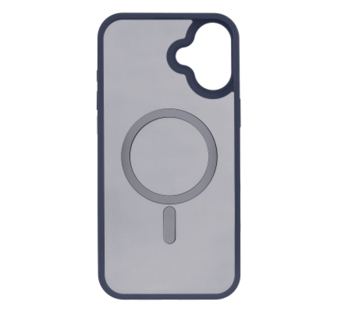 2E Чохол до мобільного телефона 2E iPhone 16 Plus Soft Touch MagSafe Cover dark blue (2E-IPH-16PL-OCLS-DB)