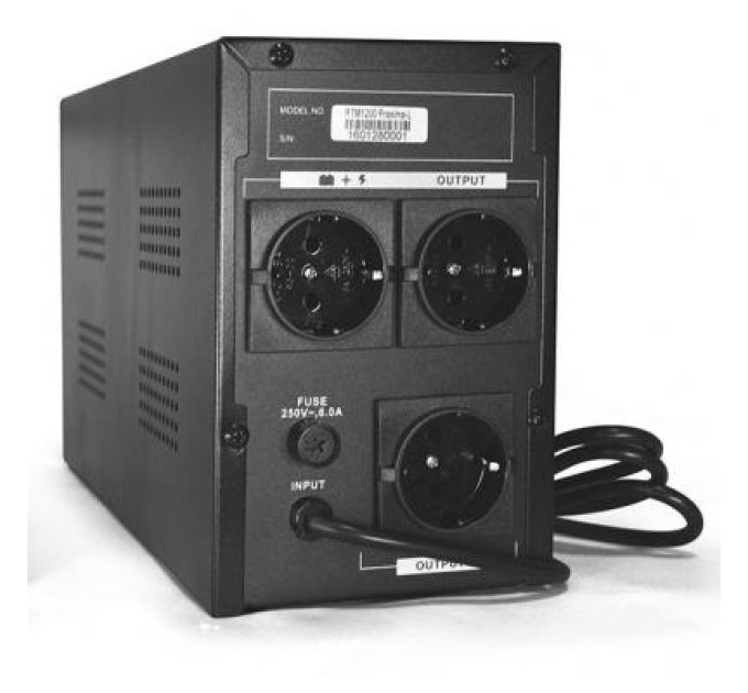 Ritar Пристрій безперебійного живлення Ritar RTM1200 (720W) Proxima-L (RTM1200L)