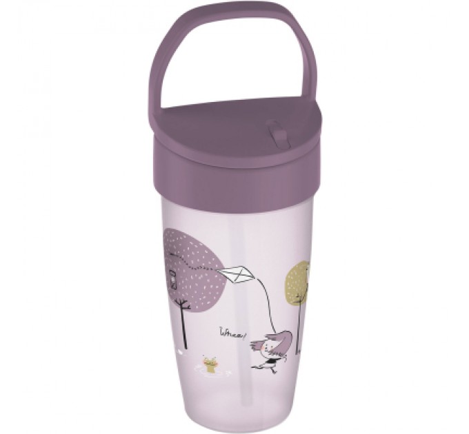 Lovi Поїльник-непроливайка Lovi Lovely Boy із силіконовою трубочкою 350 мл (35/355girl)