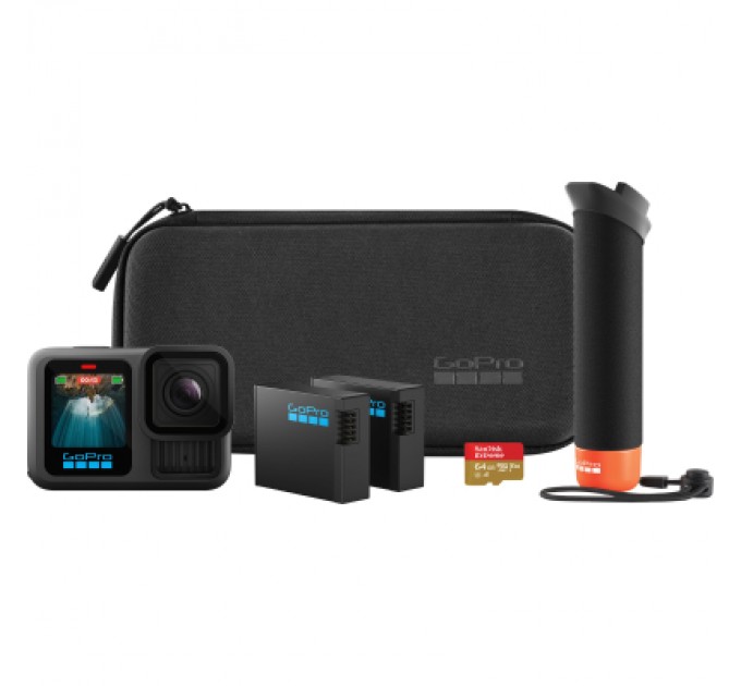 GoPro Екшн-камера GoPro HERO13 Black + Enduro + SD Card + Handler Floating (CHDRB-131-RW)