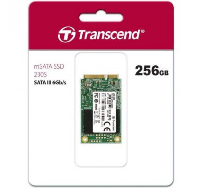 Накопичувач SSD mSATA 256GB Transcend (TS256GMSA230S)