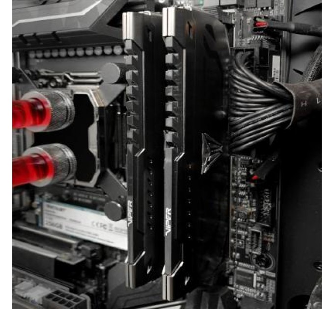 Patriot Модуль пам'яті для комп'ютера DDR4 16GB (2x8GB) 3600 MHz Viper Steel Patriot (PVS416G360C7K)