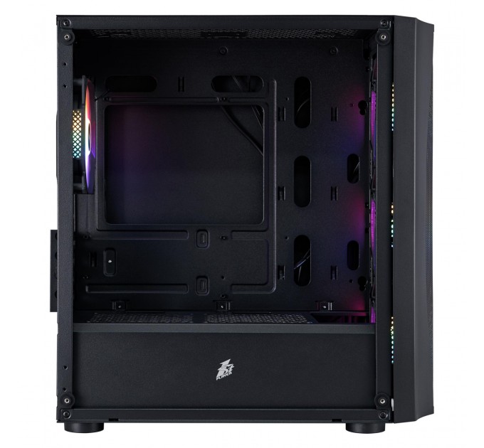 1stPlayer Корпус 1stPlayer X3-M-BK-4F1 Black без БЖ