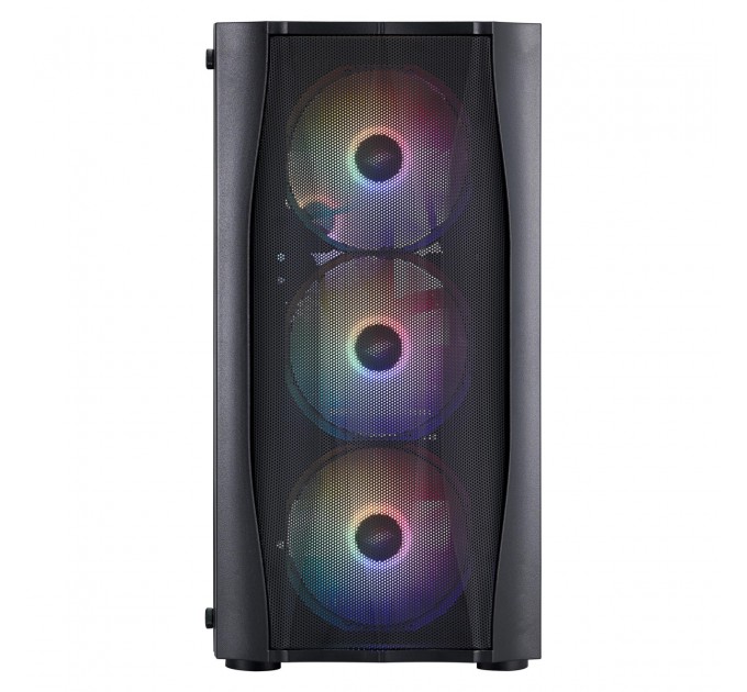 1stPlayer Корпус 1stPlayer X3-M-BK-4F1 Black без БЖ