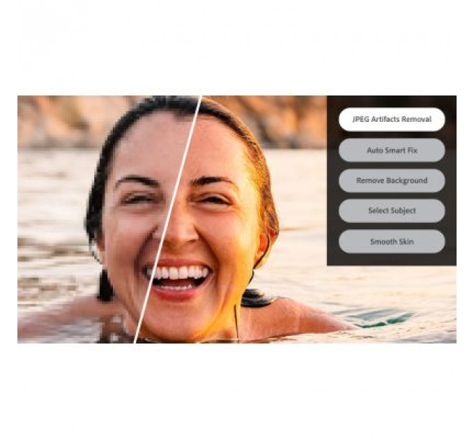 ПЗ для мультимедіа Adobe Photoshop Elements 2024 Multiple Platforms International English AOO License TLP (1 - 9,999) (65328954AD01A00)
