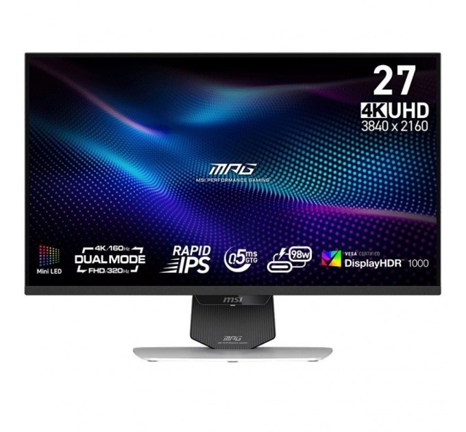 MSI Монітор MSI 27" MPG 274URDFW E16M IPS White 320Hz