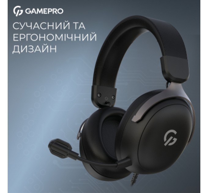 GamePro Навушники GamePro Asgard Freya Black (HS145B)
