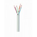 Cablexpert Кабель вита пара Cablexpert (UPC-5004E-L) CAT5e, багатожильний, алюміній під міддю (CCA с AWG24), неекранірований, 305м