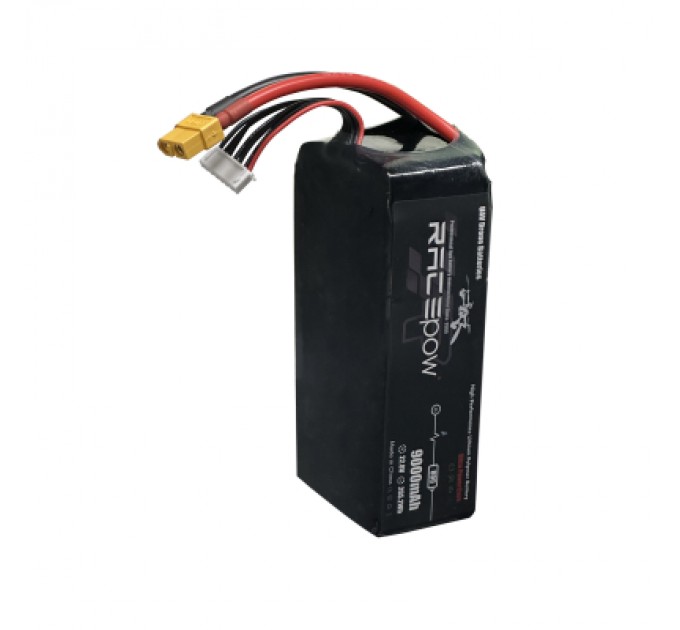 RacePow Акумулятор для дрона RacePow 9000mAh 6S2P 22.8V 80C (9000mAh-6S2P-80C)