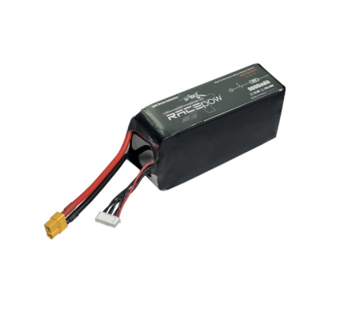 RacePow Акумулятор для дрона RacePow 9000mAh 6S2P 22.8V 80C (9000mAh-6S2P-80C)