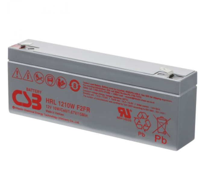 CSB Батарея до ДБЖ CSB HRL1210WF2 12V 2.3Ah (HRL1210WF2)