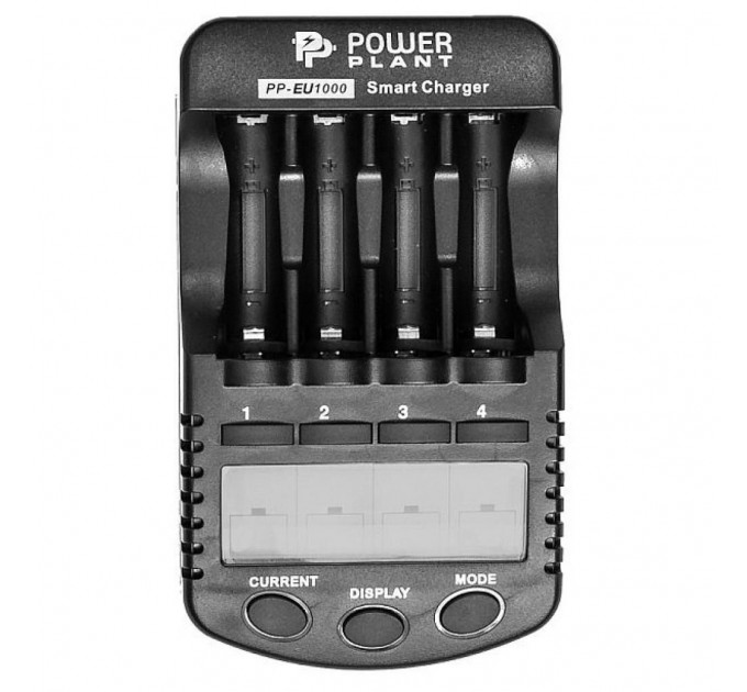 PowerPlant Зарядний пристрій для акумуляторів PowerPlant PP-EU1000 (DV00DV2362)