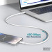 Digitus Дата кабель USB 2.0 AM to Lightning 1.0m 12W white Digitus (AK-600108-010-W)