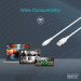 Digitus Дата кабель USB 2.0 AM to Type-C 2.0m 60W white Digitus (AK-300340-020-W)