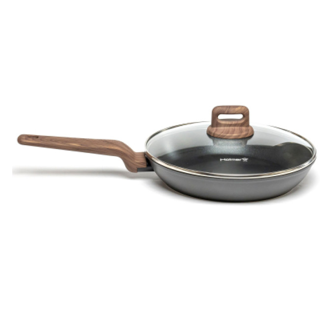 Hölmer Сковорода Hölmer Wood кована з кришкою 24 см (FP-22524-SWBL Wood)