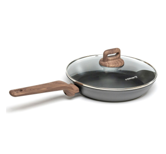 Hölmer Сковорода Hölmer Wood кована з кришкою 28 см (FP-22528-SWBL Wood)
