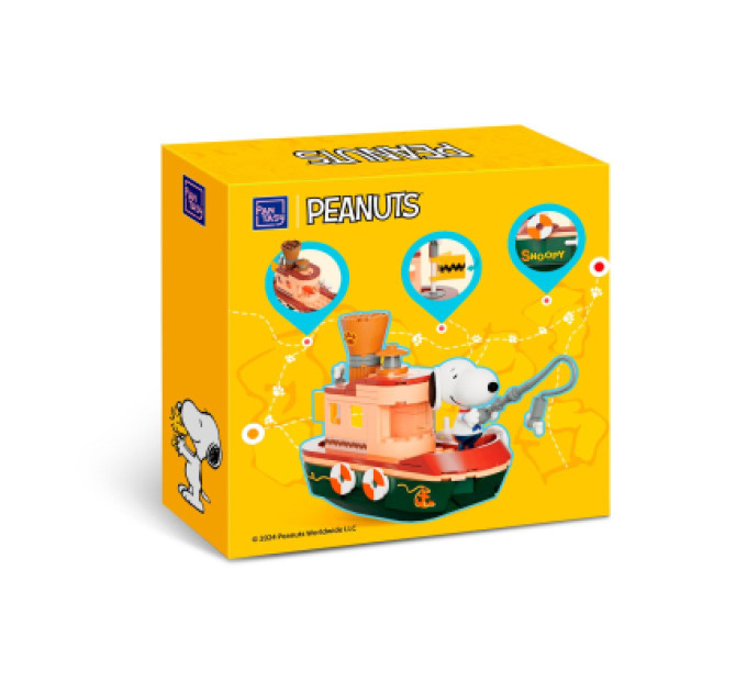 Pantasy Конструктор Pantasy Snoopy - Steam Boat (86907)