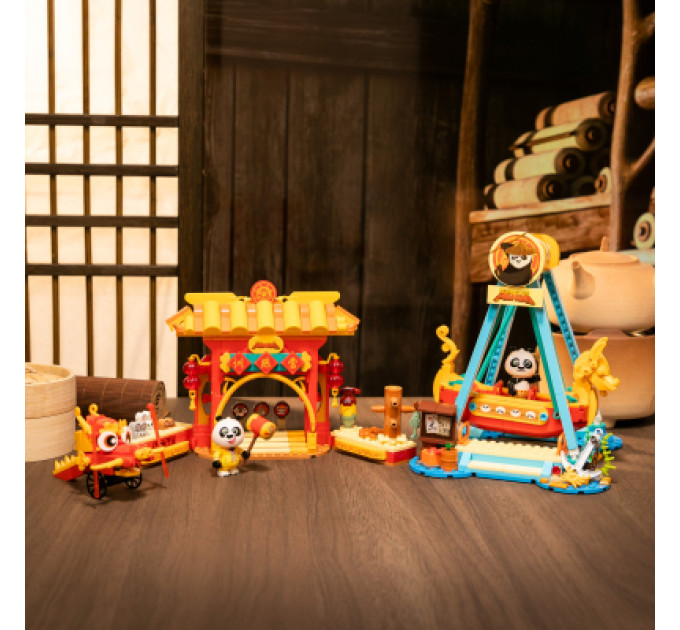 Pantasy Конструктор Pantasy Kungfu Panda -Pirate ship ride (86516)