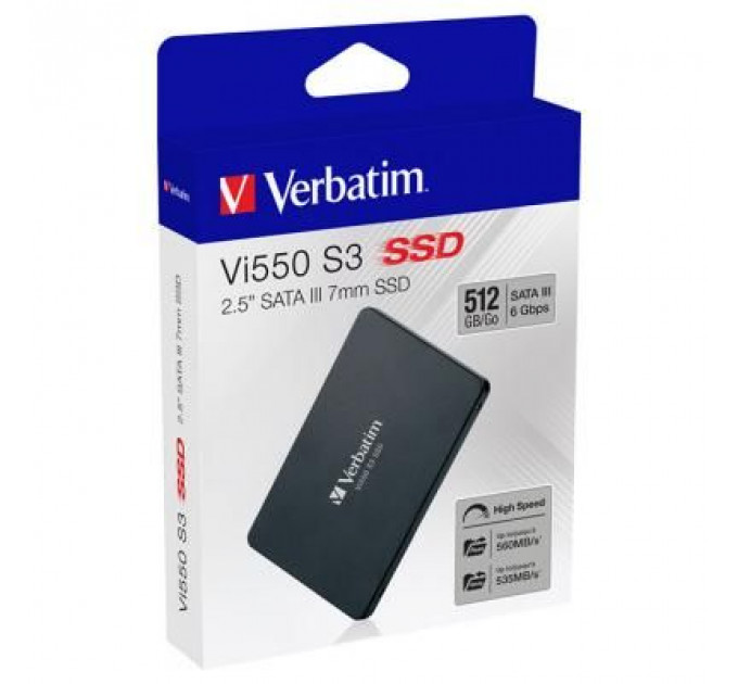 Накопичувач SSD 2.5" 512GB Verbatim (49352)