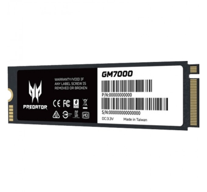 Acer Predator Накопичувач SSD M.2 2280 512GB GM7000 Acer Predator (BL.9BWWR.104)